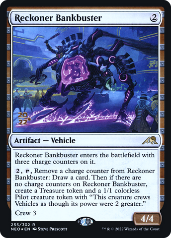 Reckoner Bankbuster [Kamigawa: Neon Dynasty Prerelease Promos] - The Mythic Store | 24h Order Processing
