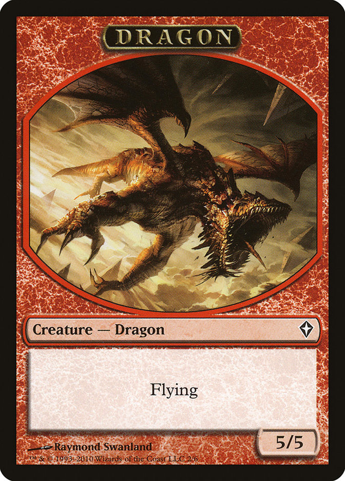 Dragon Token [Worldwake Tokens] - The Mythic Store | 24h Order Processing