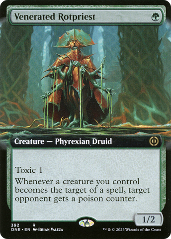Venerated Rotpriest (Extended Art) [Phyrexia: All Will Be One] - The Mythic Store | 24h Order Processing