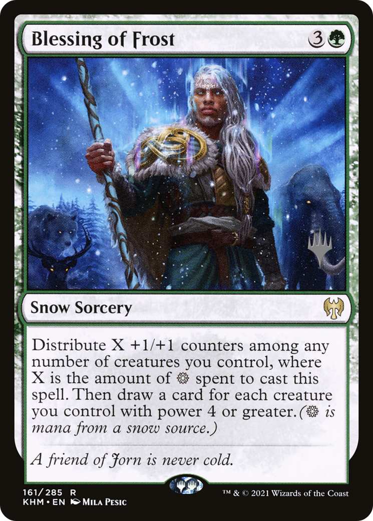 Blessing of Frost (Promo Pack) [Kaldheim Promos] - The Mythic Store | 24h Order Processing