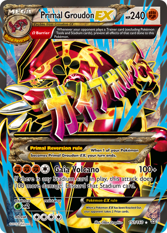 Primal Groudon EX (151/160) [XY: Primal Clash] - The Mythic Store | 24h Order Processing