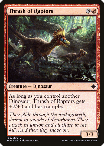 Thrash of Raptors [Ixalan] - The Mythic Store | 24h Order Processing