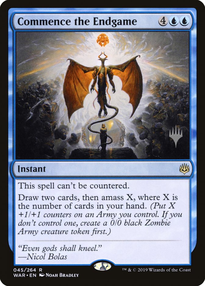 Commence the Endgame (Promo Pack) [War of the Spark Promos] - The Mythic Store | 24h Order Processing