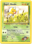 Koga's Weedle (82/132) [Gym Challenge Unlimited] - The Mythic Store | 24h Order Processing