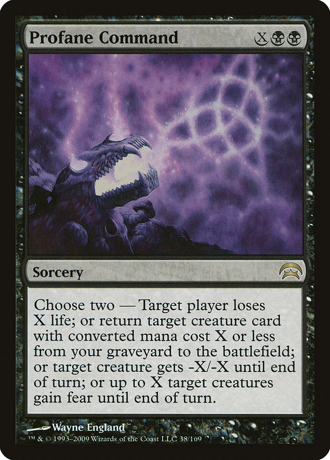Profane Command [Planechase] - The Mythic Store | 24h Order Processing