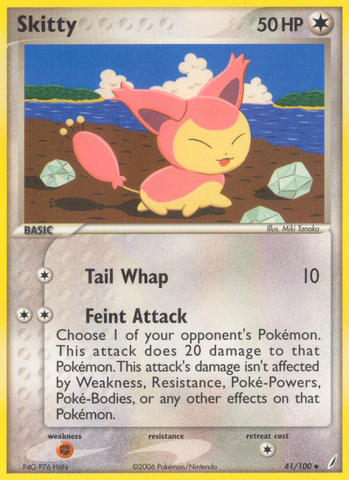 Skitty (41/100) [EX: Crystal Guardians] - The Mythic Store | 24h Order Processing