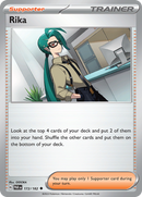 Rika (172/182) [Scarlet & Violet: Paradox Rift] - The Mythic Store | 24h Order Processing