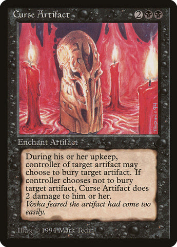 Curse Artifact [The Dark] - The Mythic Store | 24h Order Processing