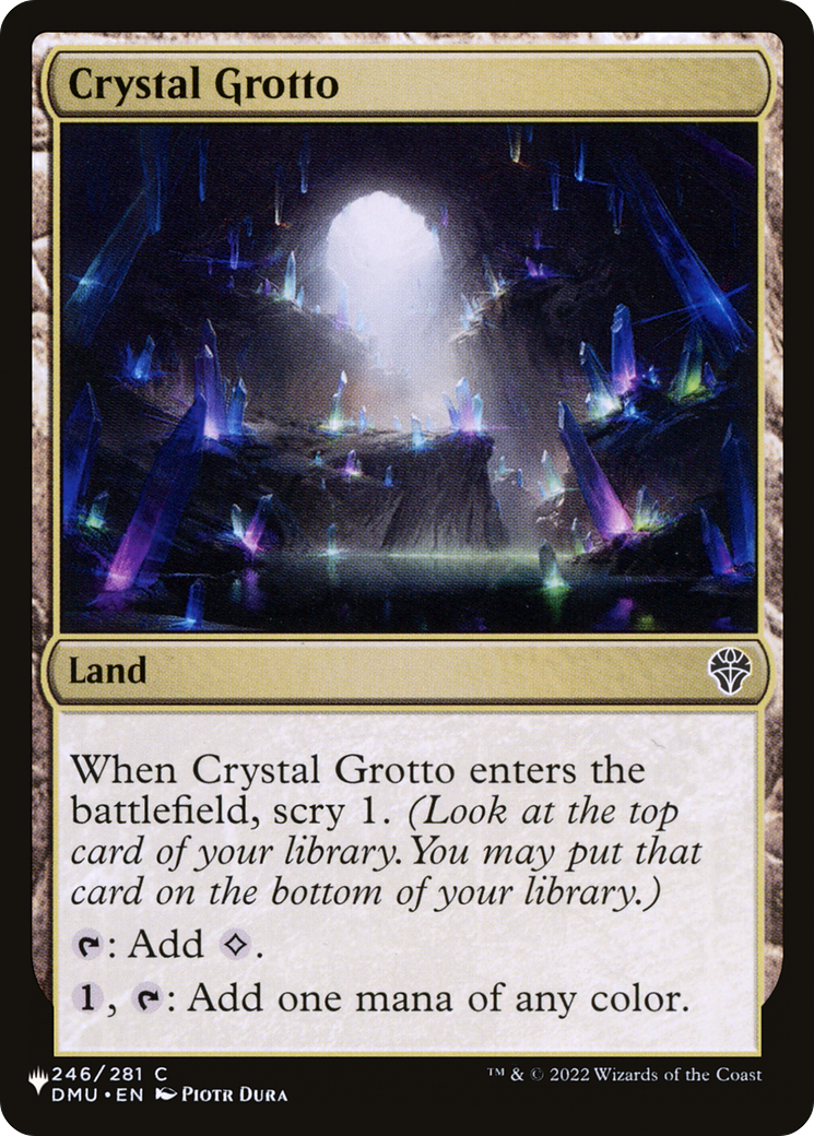 Crystal Grotto [The List] - The Mythic Store | 24h Order Processing