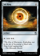 Sol Ring (Surge Foil) [Doctor Who] - The Mythic Store | 24h Order Processing