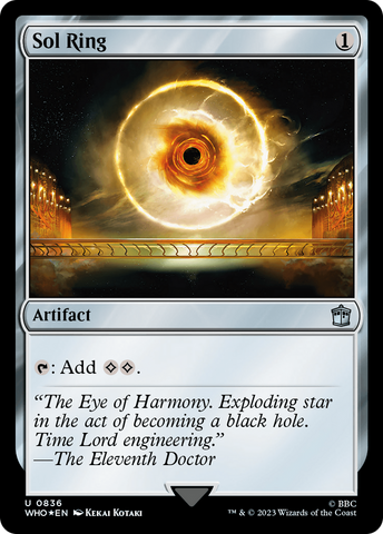 Sol Ring (Surge Foil) [Doctor Who] - The Mythic Store | 24h Order Processing
