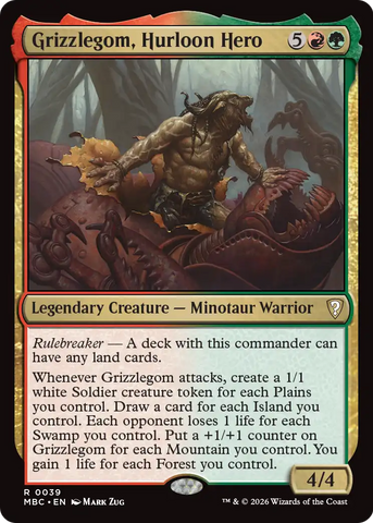 Grizzlegom, Hurloon Hero [Mystery Booster: Commander Edition] - The Mythic Store | 24h Order Processing