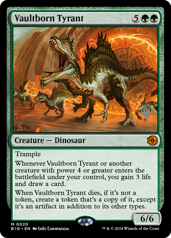 Vaultborn Tyrant [Lorwyn Eclipsed Promos] - The Mythic Store | 24h Order Processing