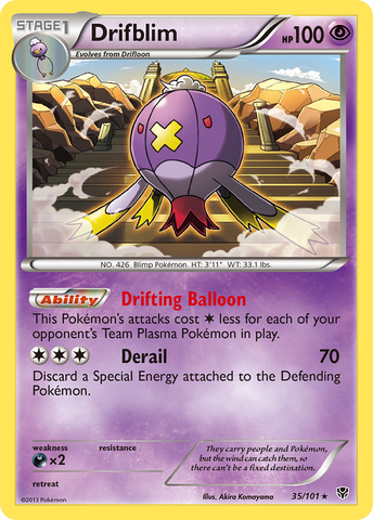Drifblim (35/101) [Black & White: Plasma Blast] - The Mythic Store | 24h Order Processing