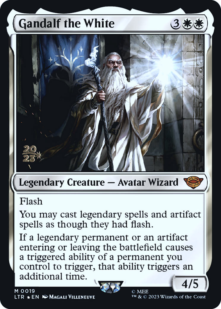 Gandalf the White [The Lord of the Rings: Tales of Middle-Earth Prerelease Promos] - The Mythic Store | 24h Order Processing