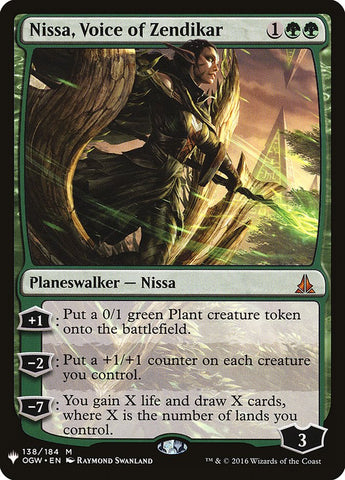 Nissa, Voice of Zendikar [Mystery Booster] - The Mythic Store | 24h Order Processing