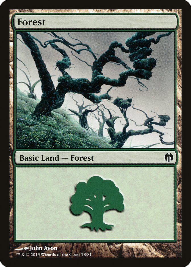 Forest (78) [Duel Decks: Heroes vs. Monsters] - The Mythic Store | 24h Order Processing