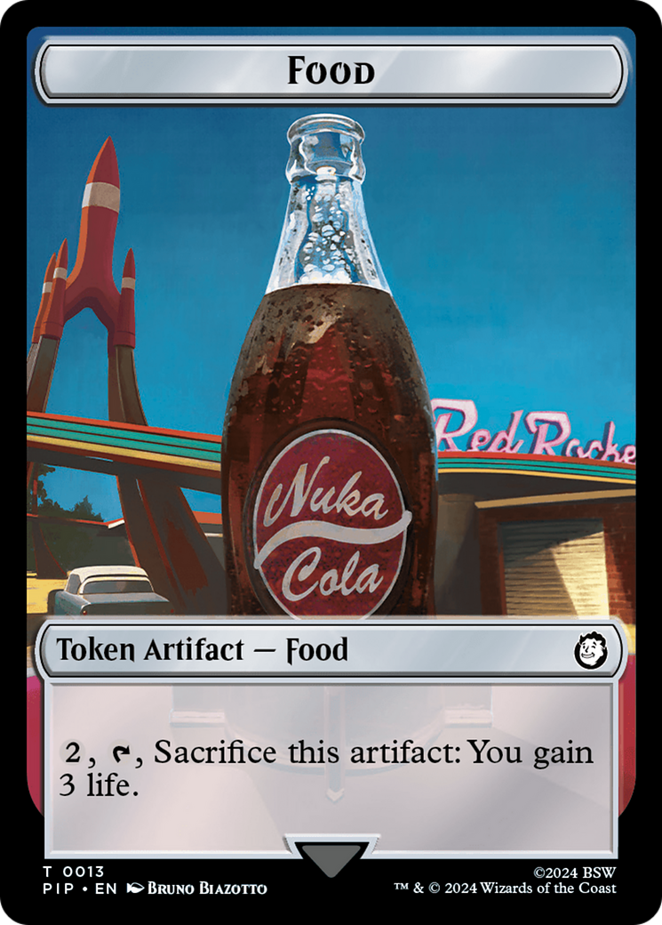Food (013) // Squirrel Double-Sided Token [Fallout Tokens] - The Mythic Store | 24h Order Processing