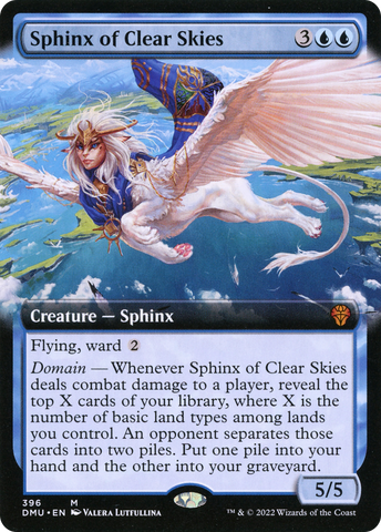 Sphinx of Clear Skies (Extended Art) [Dominaria United] - The Mythic Store | 24h Order Processing