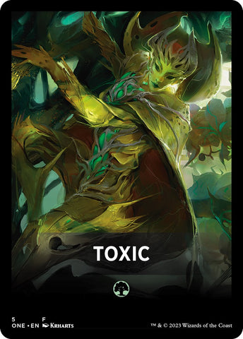 Toxic Theme Card [Phyrexia: All Will Be One Tokens] - The Mythic Store | 24h Order Processing