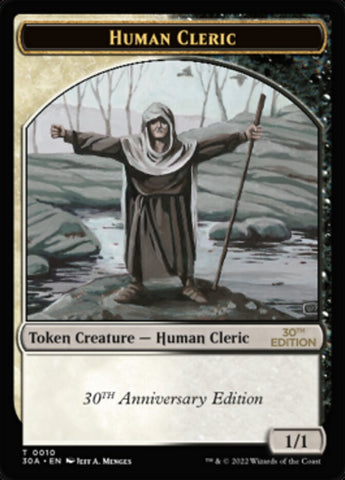 Human Cleric Token [30th Anniversary Tokens] - The Mythic Store | 24h Order Processing