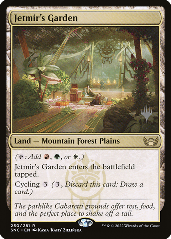 Jetmir's Garden (Promo Pack) [Streets of New Capenna Promos] - The Mythic Store | 24h Order Processing