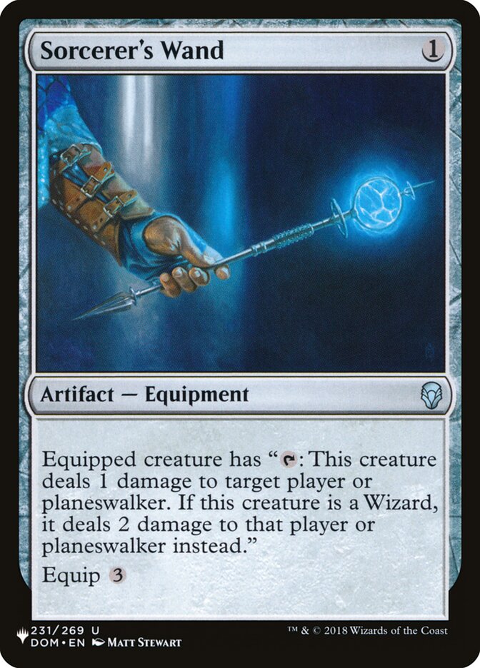 Sorcerer's Wand [The List] - The Mythic Store | 24h Order Processing