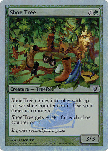 Shoe Tree (Alternate Foil) [Unhinged] - The Mythic Store | 24h Order Processing