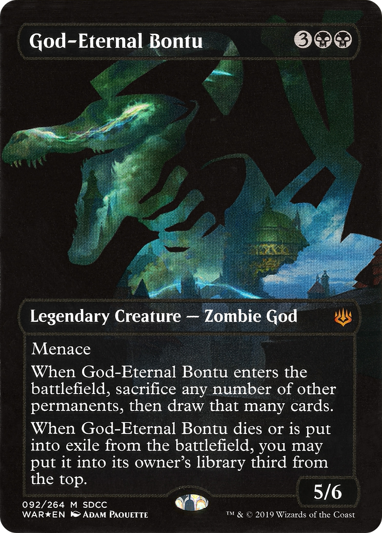 God-Eternal Bontu [San Diego Comic-Con 2019] - The Mythic Store | 24h Order Processing