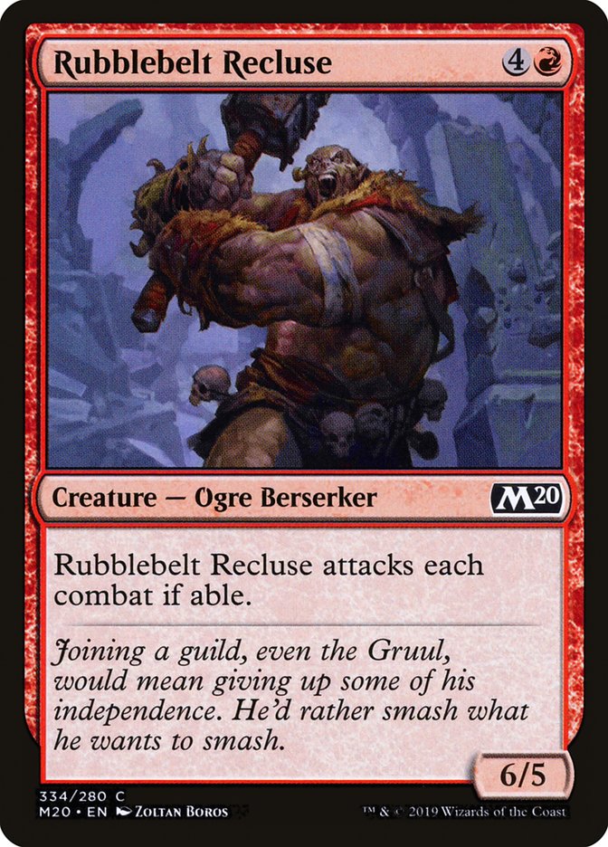 Rubblebelt Recluse [Core Set 2020] - The Mythic Store | 24h Order Processing