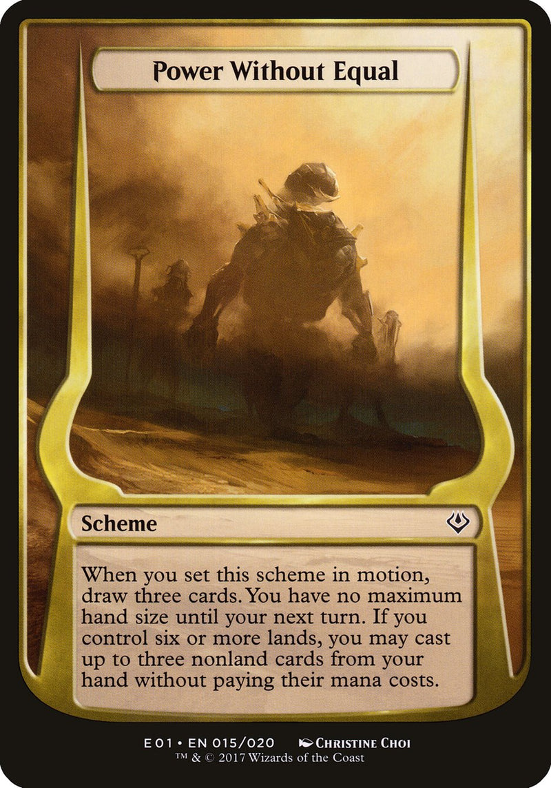 Power Without Equal (Schemes) [Archenemy: Nicol Bolas Schemes] - The Mythic Store | 24h Order Processing