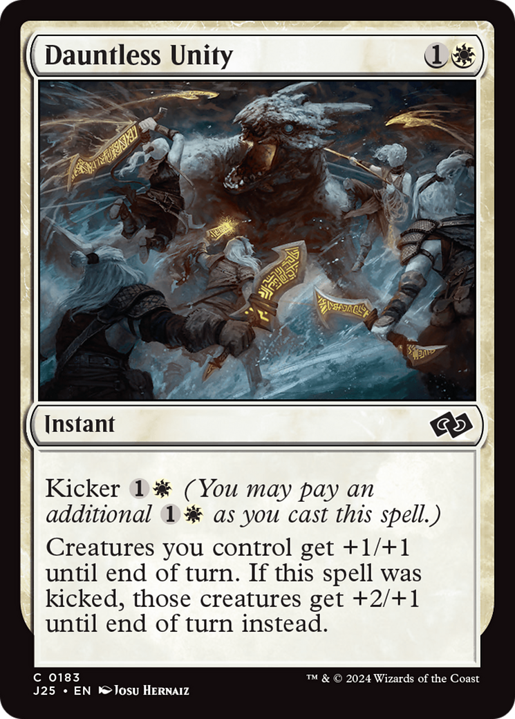 Dauntless Unity [Foundations Jumpstart] - The Mythic Store | 24h Order Processing