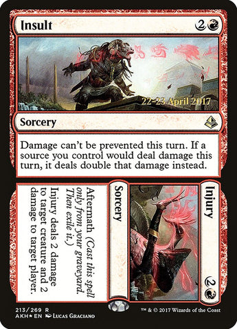 Insult // Injury [Amonkhet Prerelease Promos] - The Mythic Store | 24h Order Processing