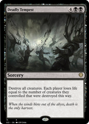 Deadly Tempest [Starter Commander Decks] - The Mythic Store | 24h Order Processing