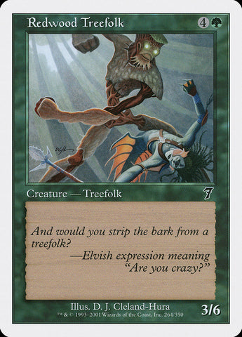 Redwood Treefolk [Seventh Edition] - The Mythic Store | 24h Order Processing