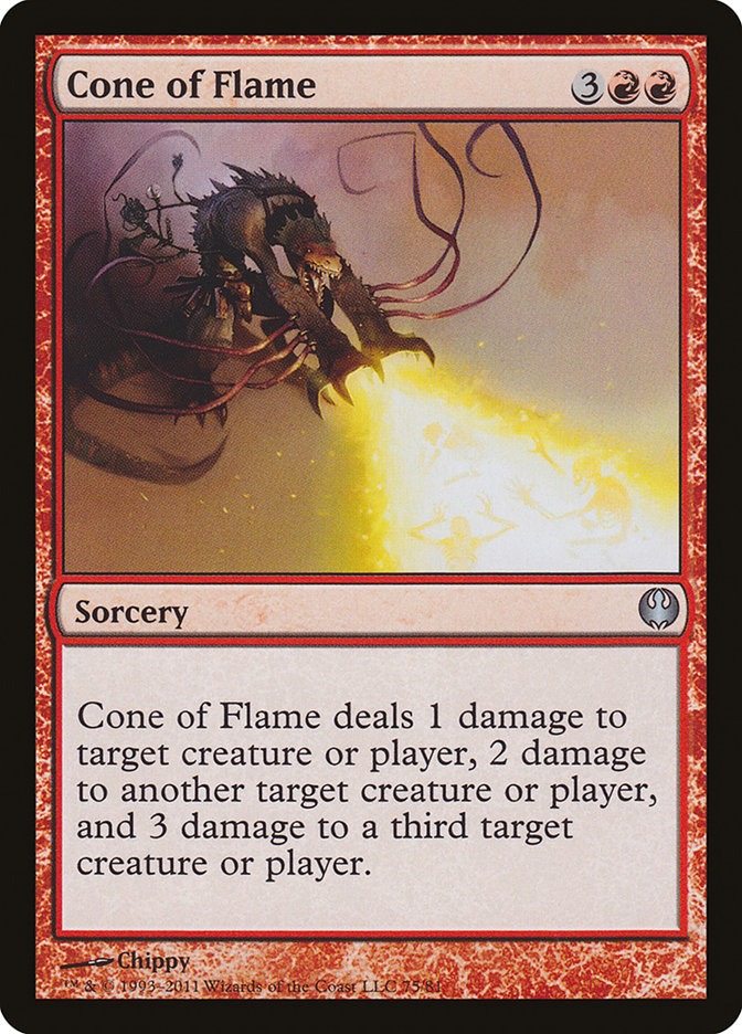 Cone of Flame [Duel Decks: Knights vs. Dragons] - The Mythic Store | 24h Order Processing