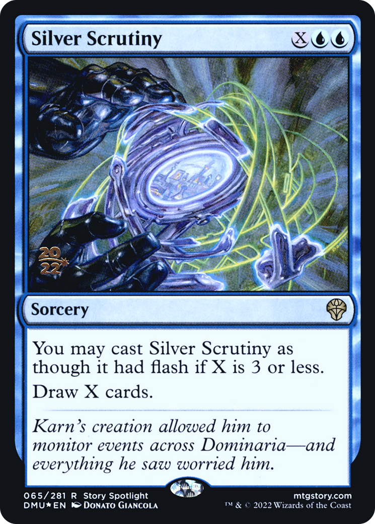 Silver Scrutiny [Dominaria United Prerelease Promos] - The Mythic Store | 24h Order Processing