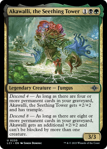 Akawalli, the Seething Tower [The Lost Caverns of Ixalan] - The Mythic Store | 24h Order Processing