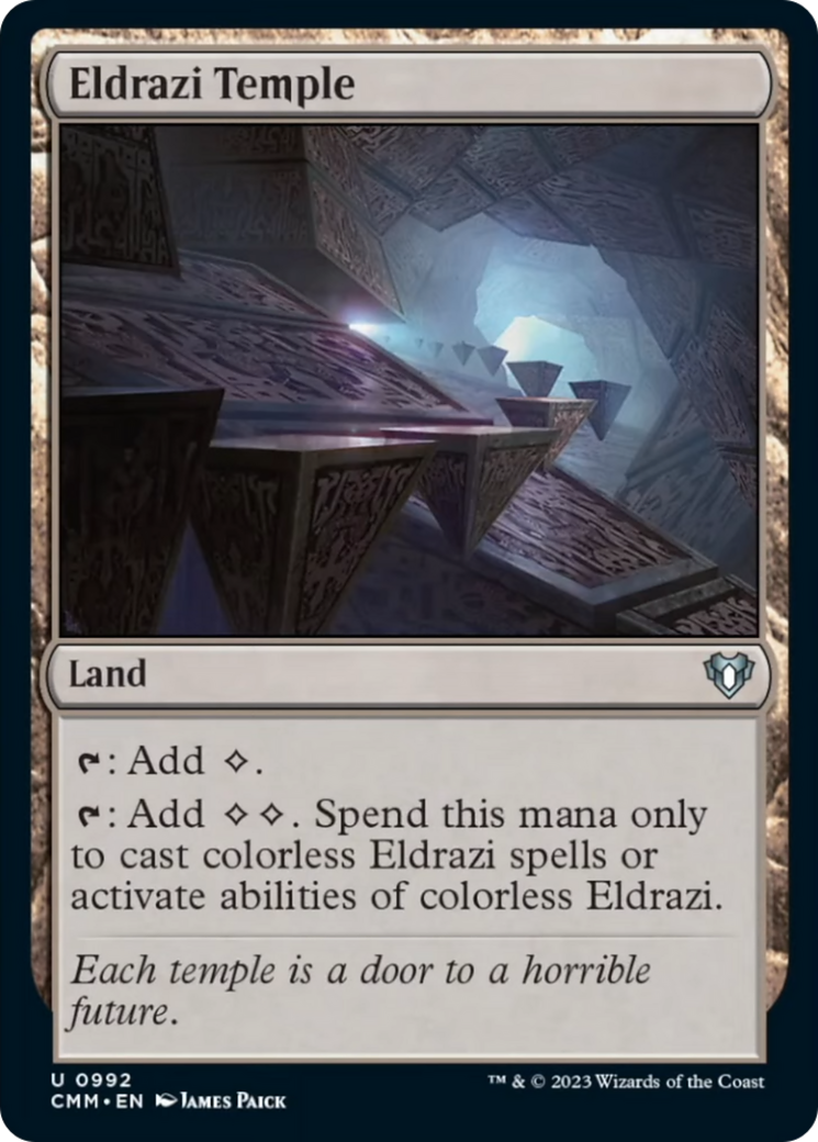 Eldrazi Temple [Commander Masters] - The Mythic Store | 24h Order Processing