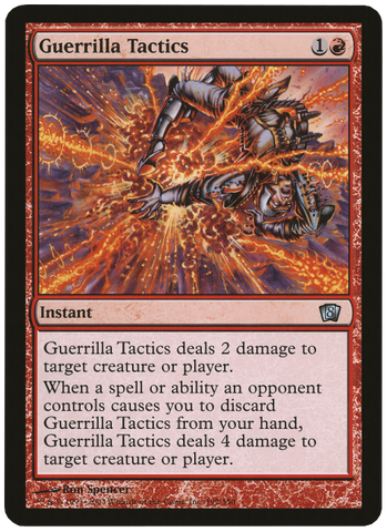 Guerrilla Tactics (Oversized) [Eighth Edition Box Topper] - The Mythic Store | 24h Order Processing