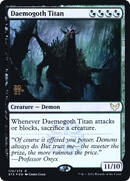 Daemogoth Titan [Strixhaven: School of Mages Prerelease Promos] - The Mythic Store | 24h Order Processing