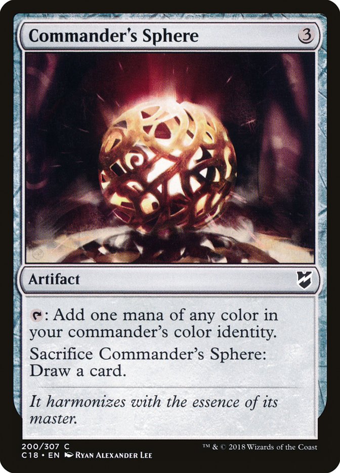 Commander's Sphere [Commander 2018] - The Mythic Store | 24h Order Processing