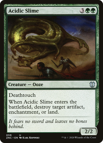 Acidic Slime [Zendikar Rising Commander] - The Mythic Store | 24h Order Processing