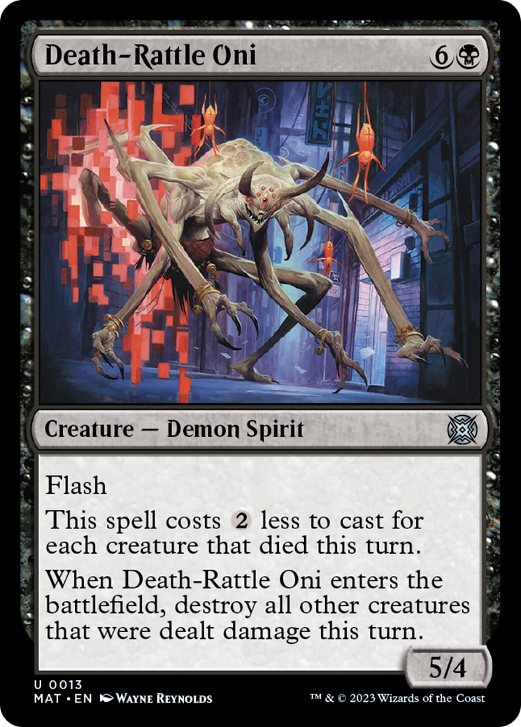 Death-Rattle Oni [March of the Machine: The Aftermath] - The Mythic Store | 24h Order Processing