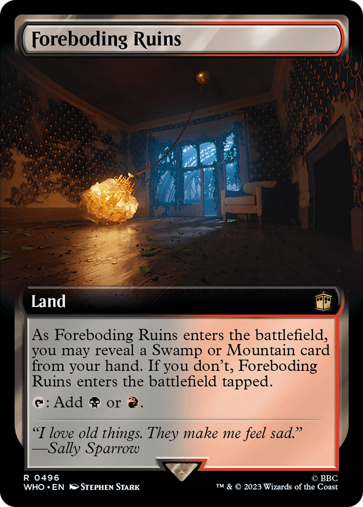 Foreboding Ruins (Extended Art) [Doctor Who] - The Mythic Store | 24h Order Processing