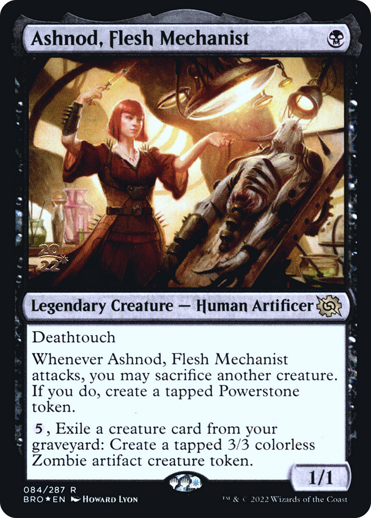 Ashnod, Flesh Mechanist [The Brothers' War Prerelease Promos] - The Mythic Store | 24h Order Processing