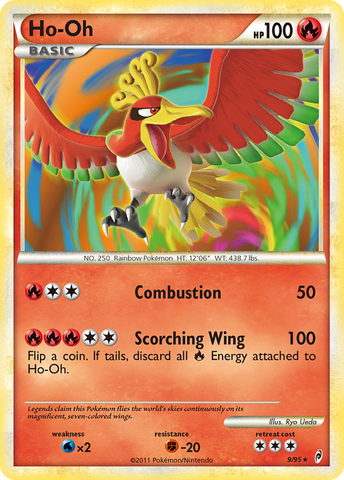 Ho-Oh (9/95) [HeartGold & SoulSilver: Call of Legends] - The Mythic Store | 24h Order Processing