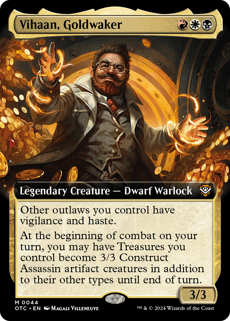 Vihaan, Goldwaker (Extended Art) [Outlaws of Thunder Junction Commander] - The Mythic Store | 24h Order Processing