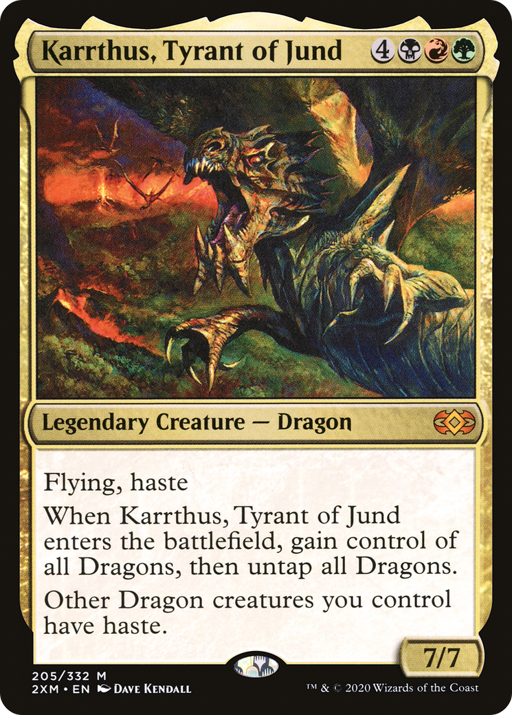 Karrthus, Tyrant of Jund [Double Masters] - The Mythic Store | 24h Order Processing