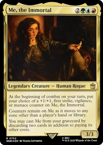 Me, the Immortal (Surge Foil) [Doctor Who] - The Mythic Store | 24h Order Processing